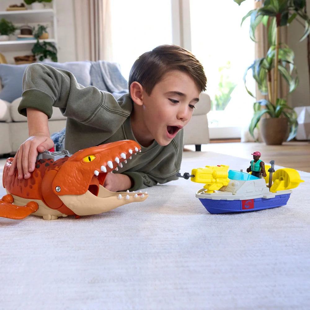 Jurassic World Imaginext Aquachomp Dinosaur Chase