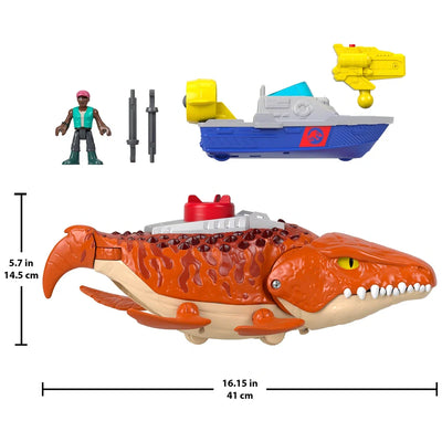 Jurassic World Imaginext Aquachomp Dinosaur Chase