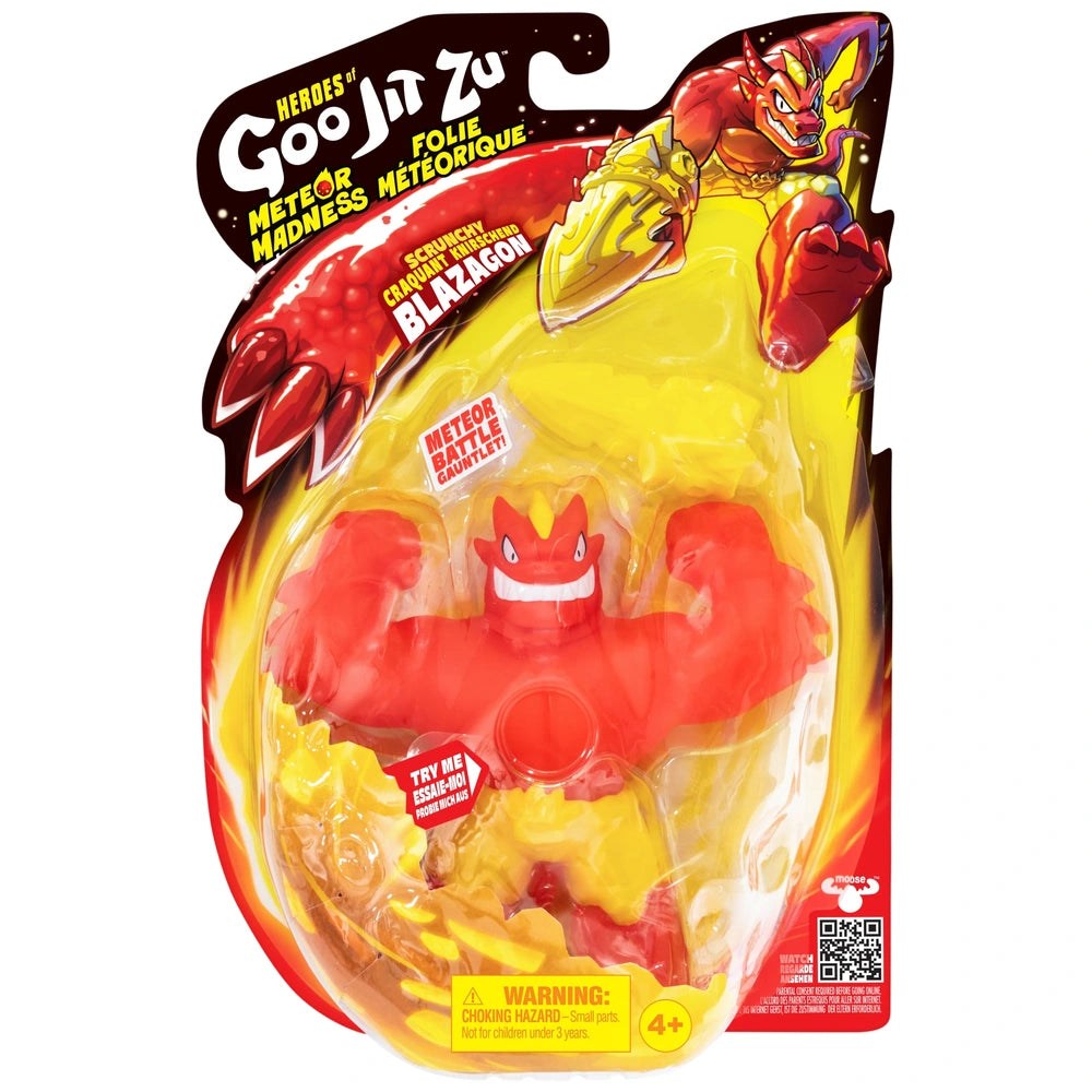 Heroes Of Goo Jit Zu Meteor Madness Scrunchy Blazagon