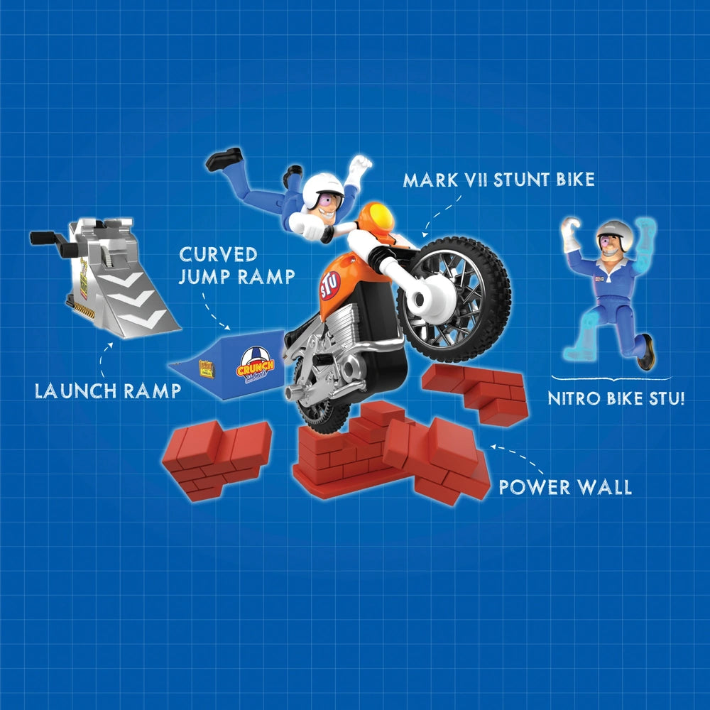 Stuntman Stu Nitro Boost Stunt Bike Set