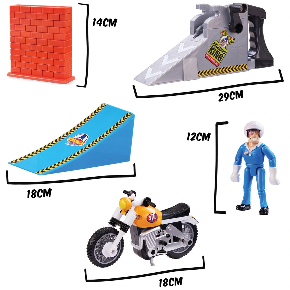 Stuntman Stu Nitro Boost Stunt Bike Set