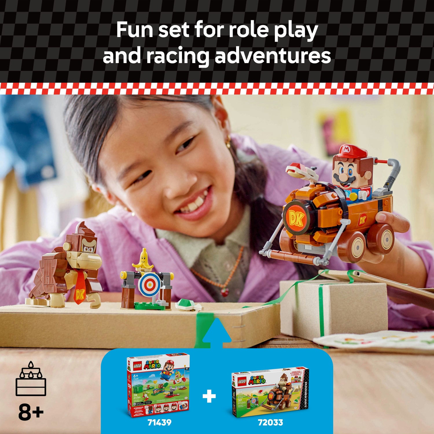 Lego Super Mario 72033 Donkey Kong And DK Jumbo