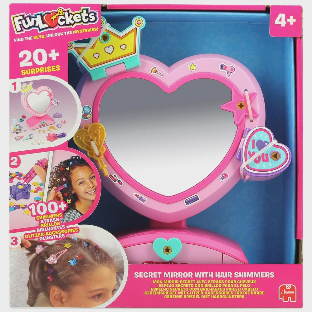 FunLockets Secret Mirror With Hair Shimmers