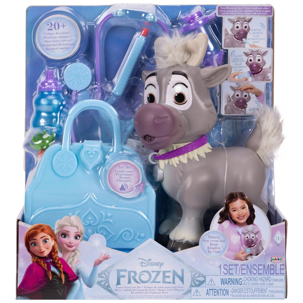 Disney Frozen Young Sven Care Kit Interactive Toy