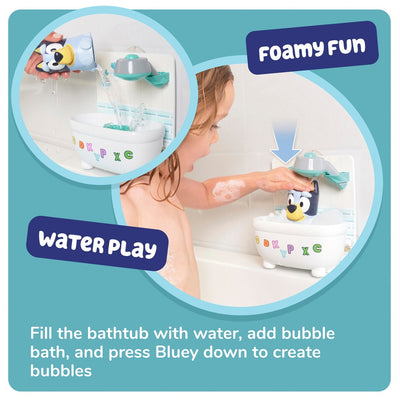 Bluey Shower And Scrub Bluey Bath Toy