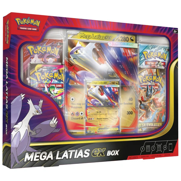 Pokemon Trading Card Game EX Box Mega Latias