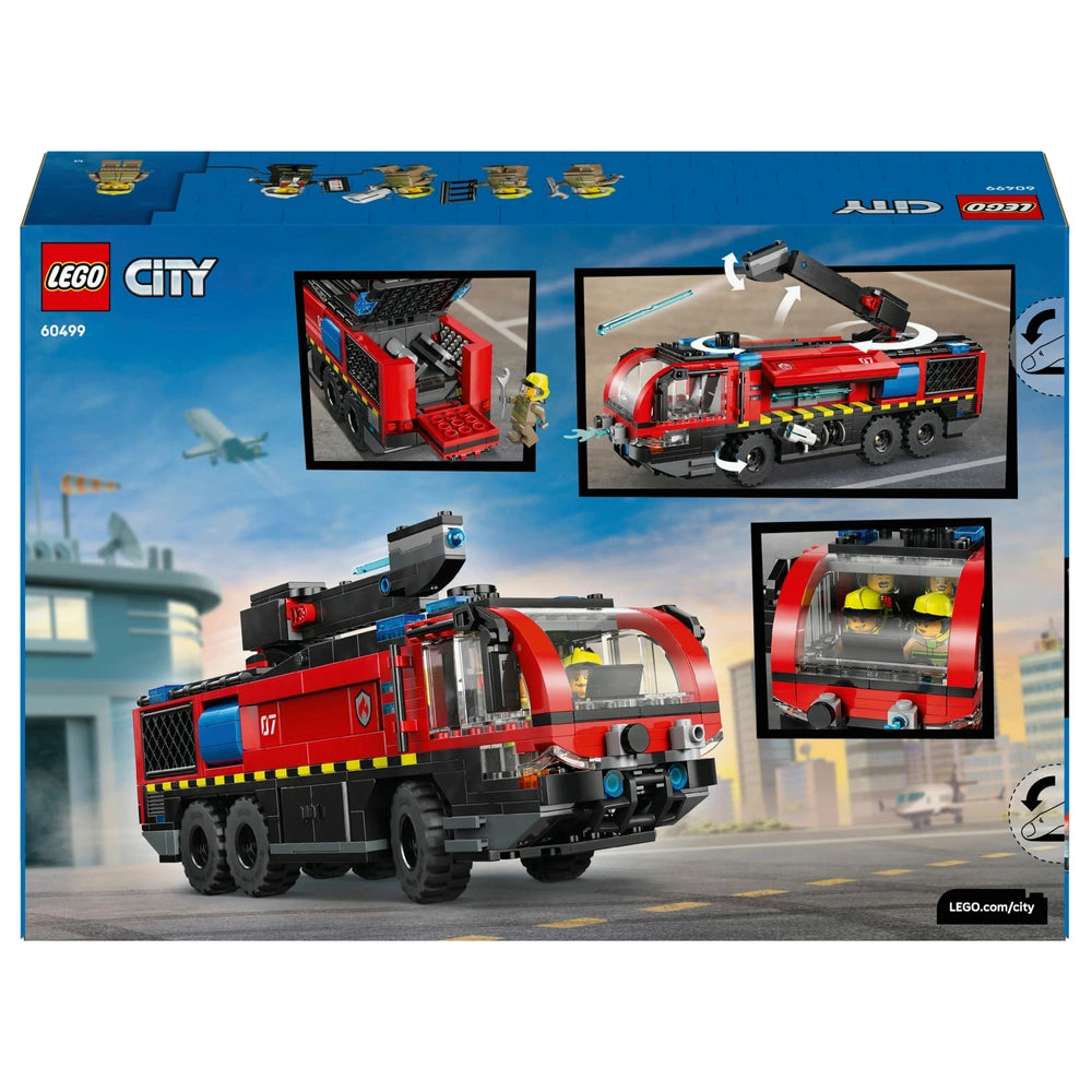 Lego City 60499 Airport Fire Truck