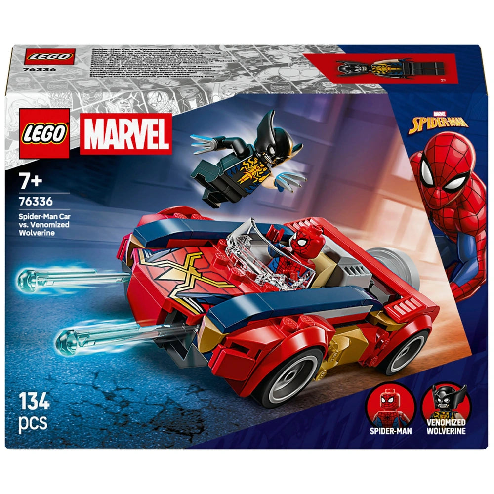 Lego Marvel 76336 SpiderMan Carvs Venomized Wolverine