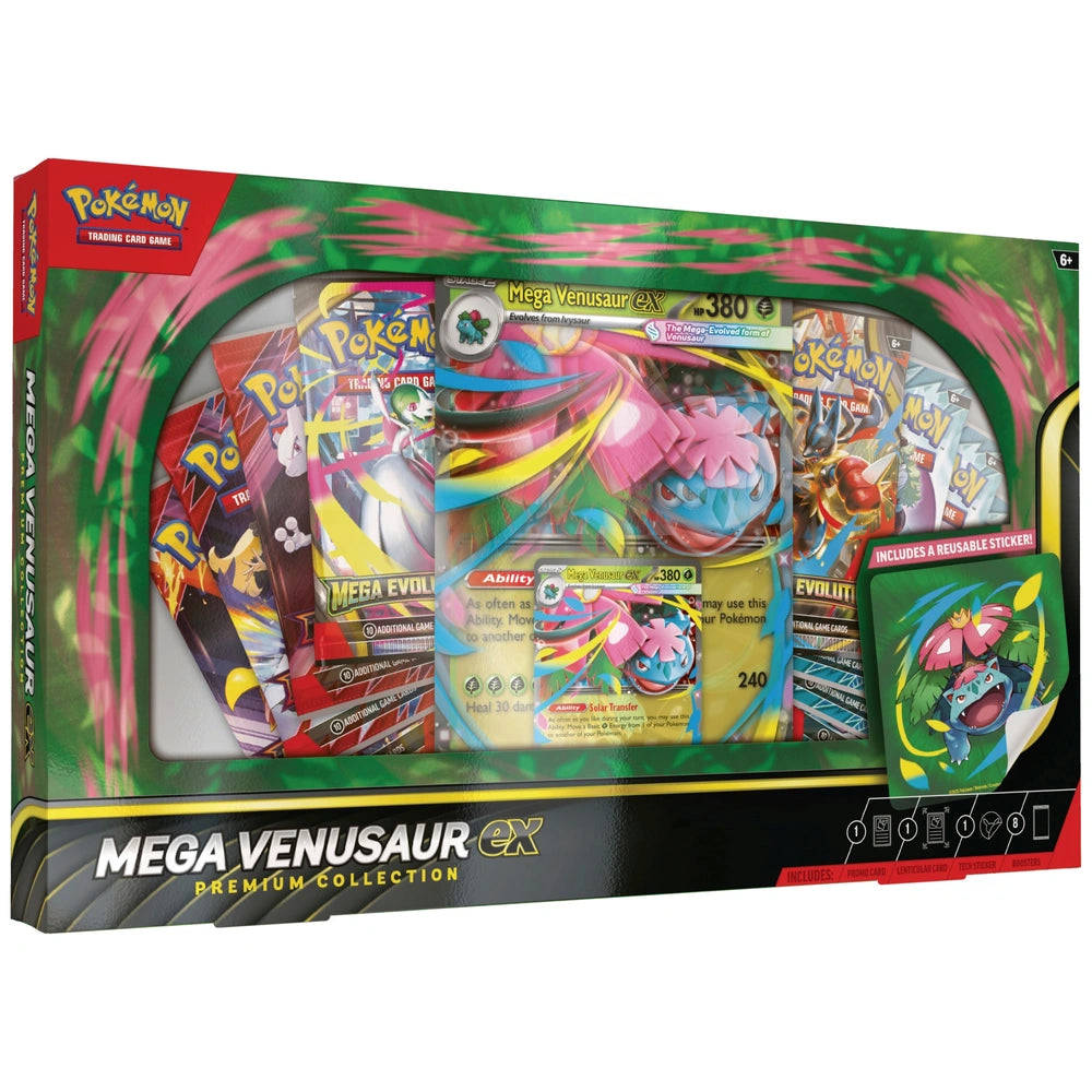 Pokemon Trading Card Game Mega Venusaur Premium Collection EX Box