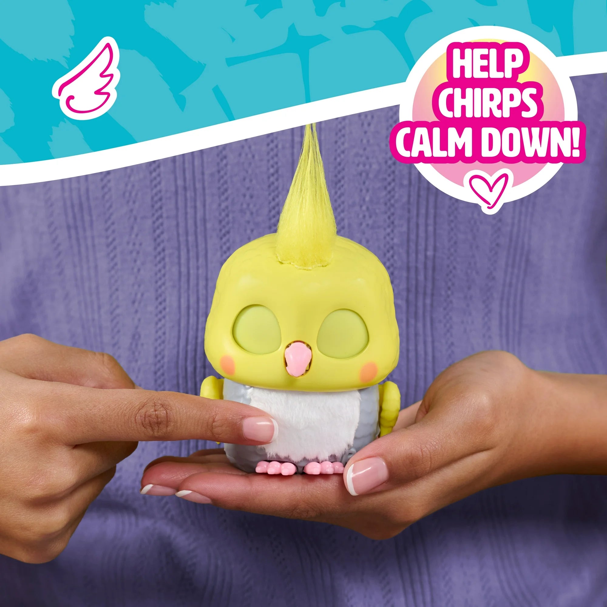 FurReal Friends Handfuls Chirps The Cockatoo