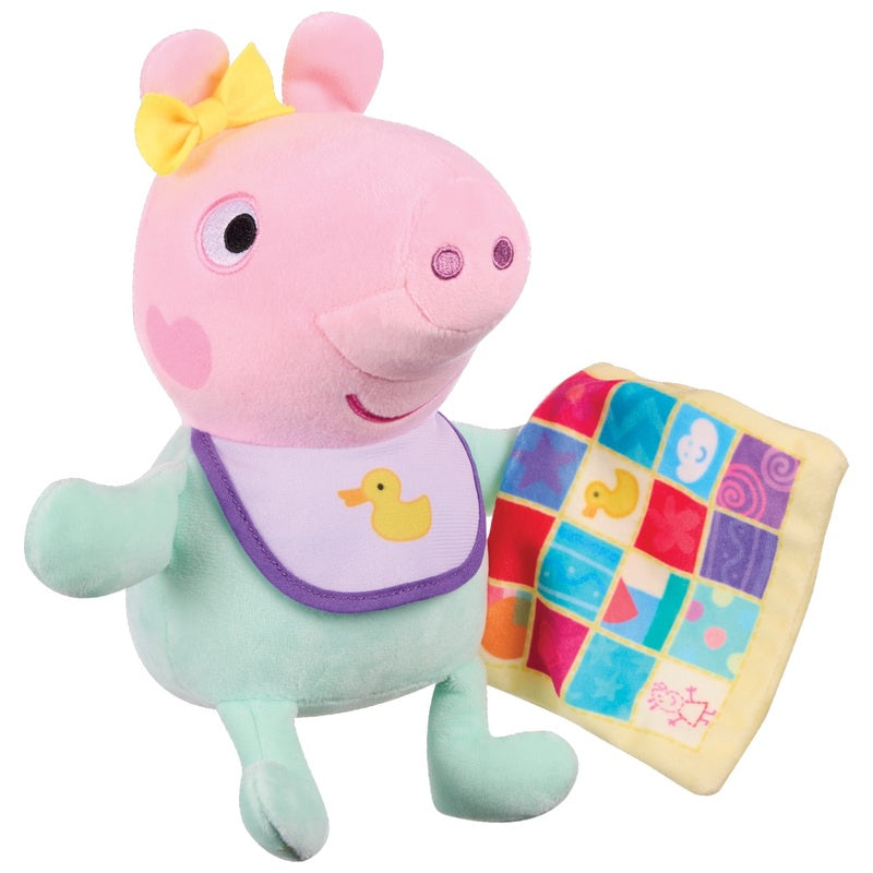 Peppa Pig Soft Toy Evie With Blanket