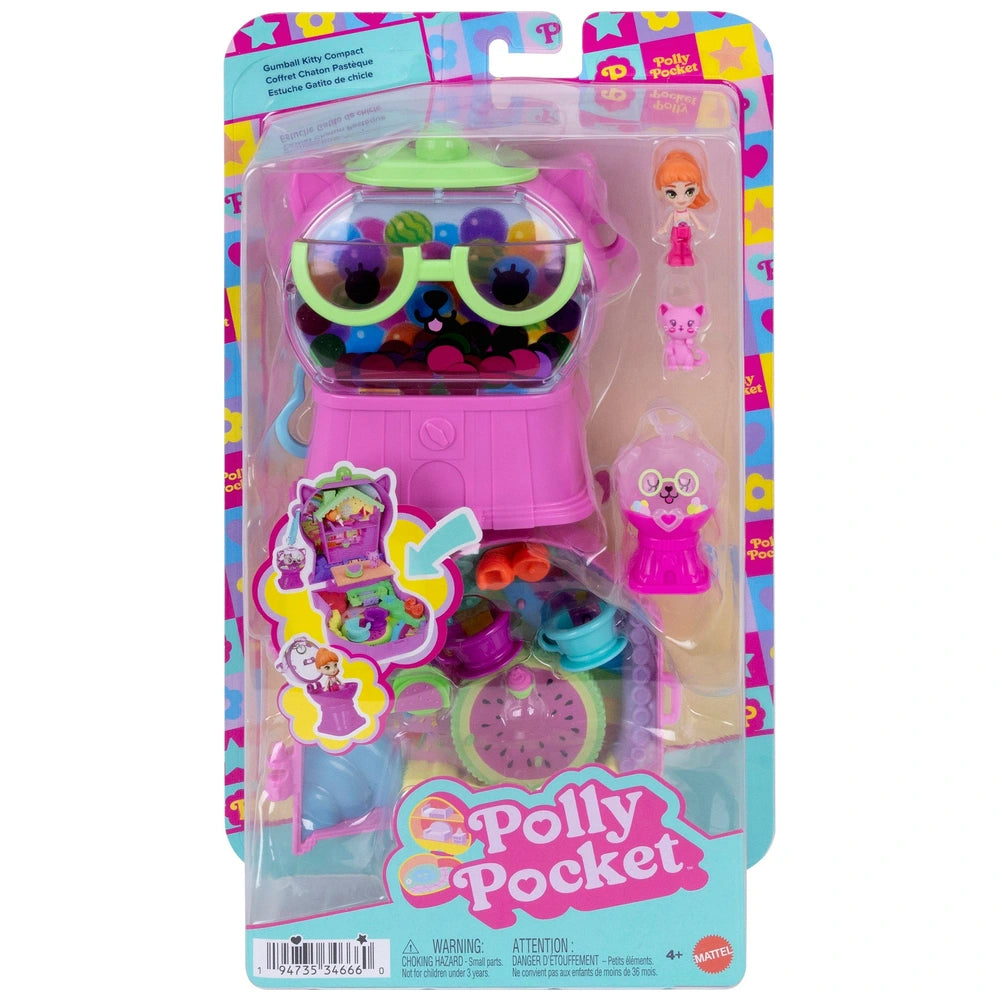 Polly Pocket Compact Gumball Kitty