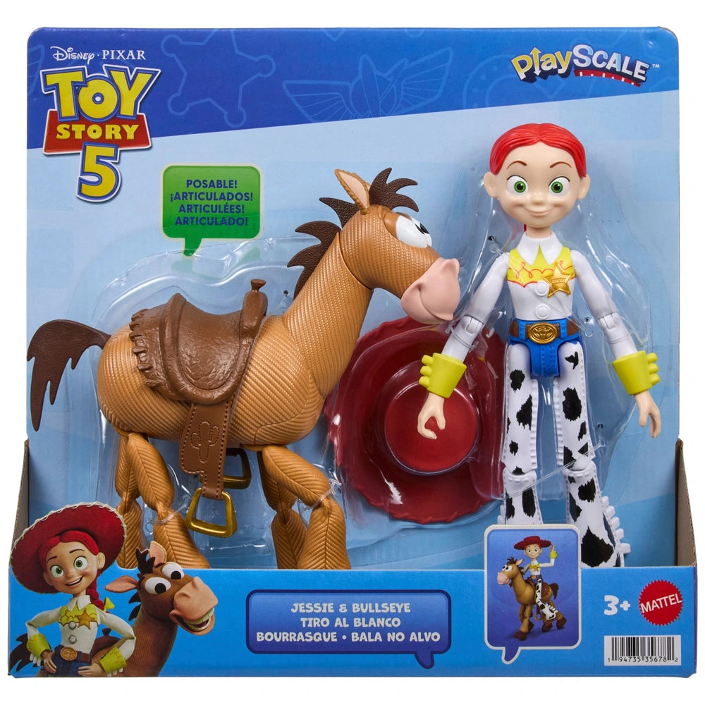 Disney Toy Story Posable Figure 2 Pack Jessie And Bullseye