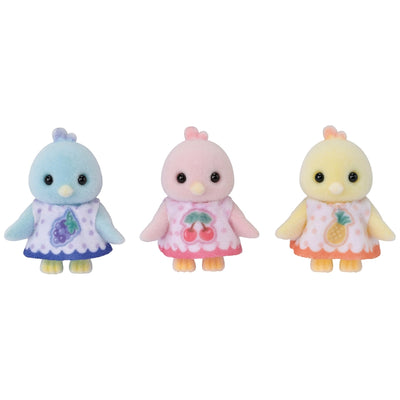 Sylvanian Families Citrus Bird Family