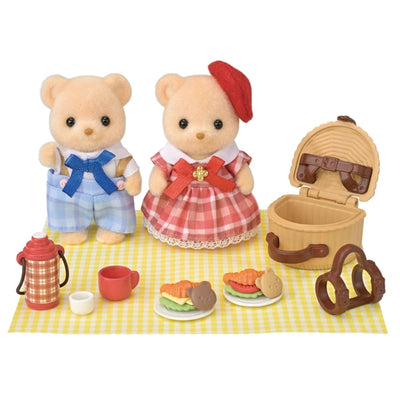 Sylvanian Families Biscuit Bear Sister And Brother