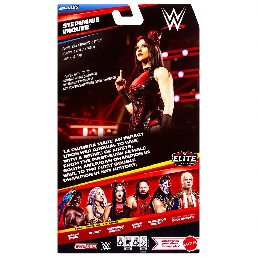 WWE Elite Wrestling Figure Stephanie Vaquer