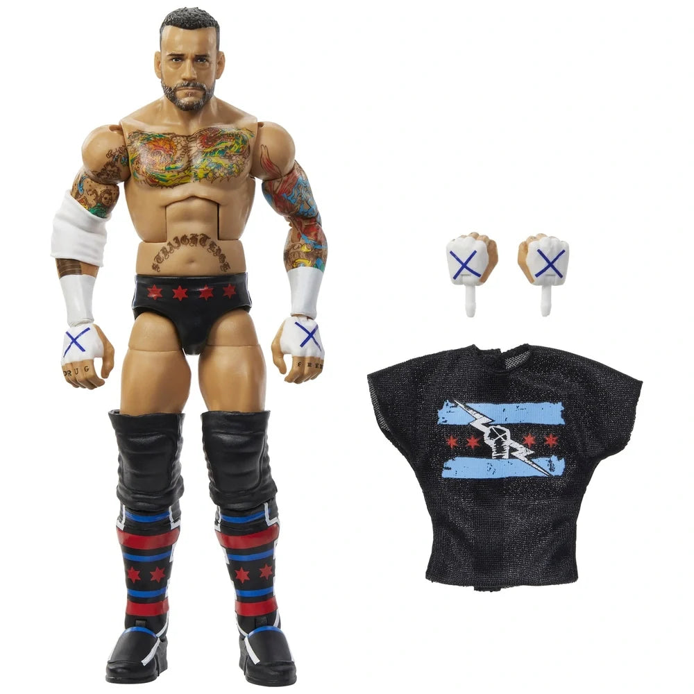 WWE Elite Wrestling Figure Logan CM Punk