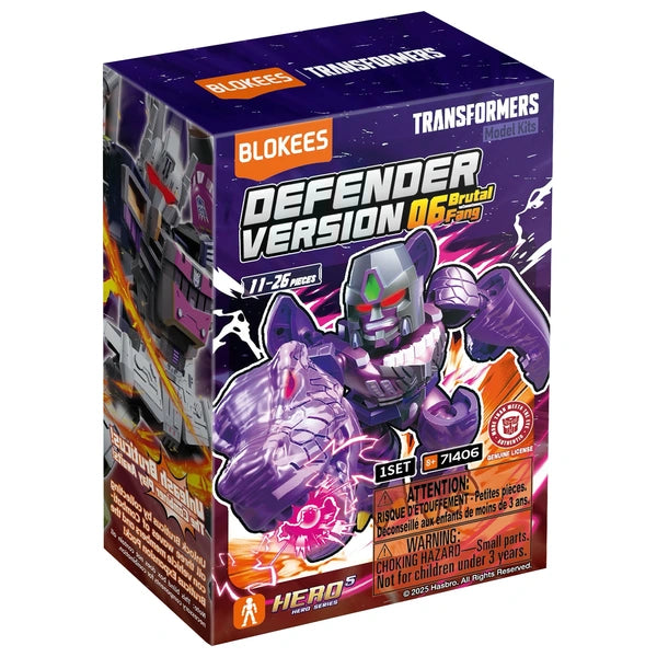 Blokees Transformers Defender Vision 06 Brutal Fang Assorted