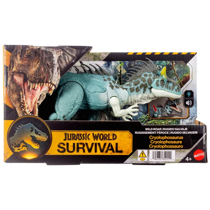 Jurassic World Dinosaur Wild Roar Cryolophosaurus