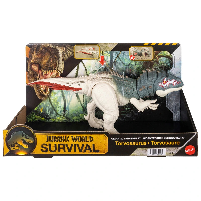 Jurassic World Dinosaur Gigantic Thrashers Torvosaurus