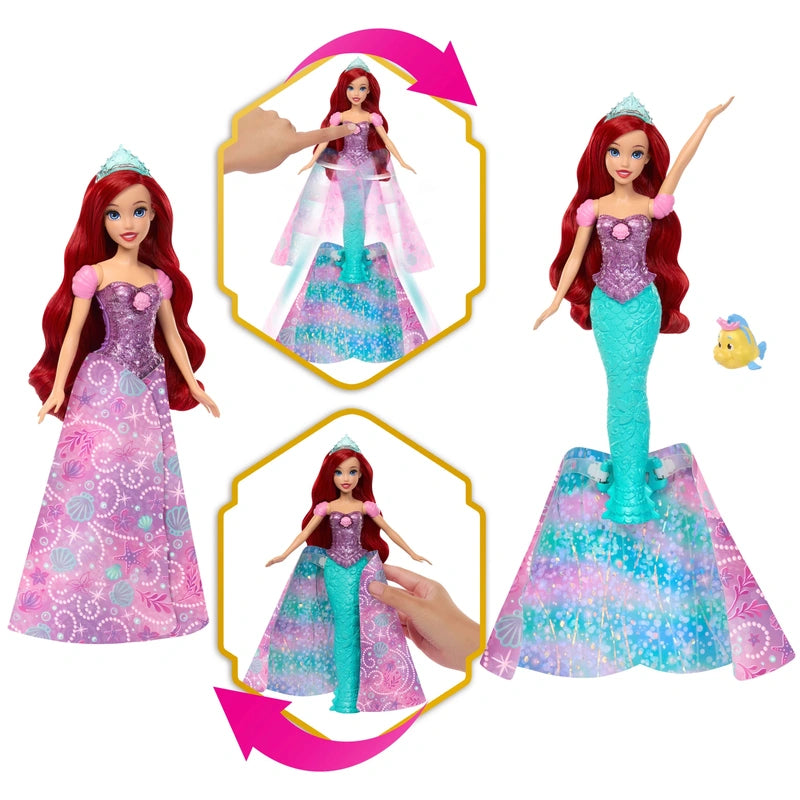 Disney Princess Transforming Ariel Doll