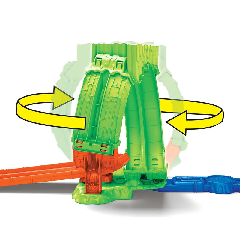 Hot Wheels Monster Trucks Mutant Chaos Loop Challenge Track Set