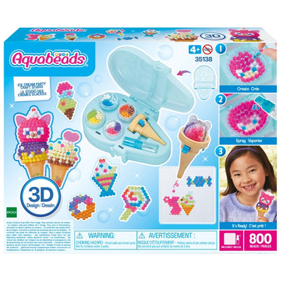 Aquabeads Ice Cream Party Craft Studio Playset