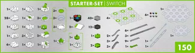 Gravitrax GT Power Starter Set Switch