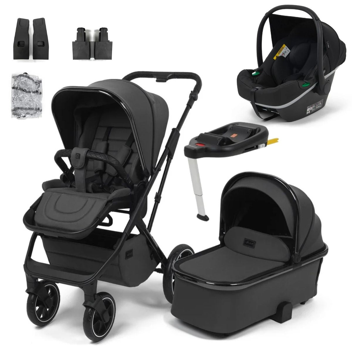 Zummi Cosmo Travel System Bundle Including Car Seat And Isofix Base