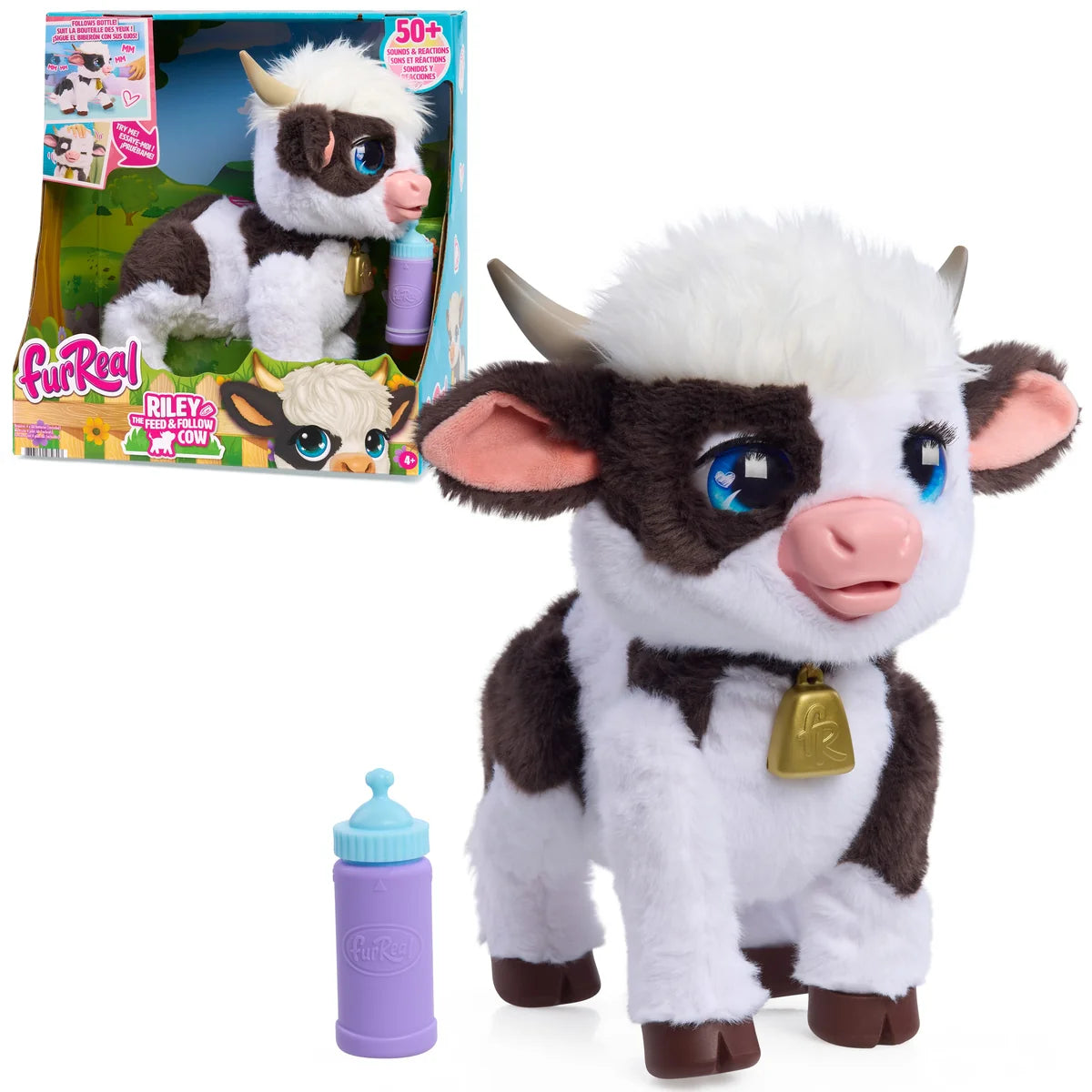 FurReal Riley The Feed And Follow Cow