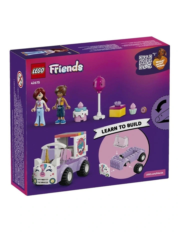 Lego Friends 42675 Unicorn Cake Delivery Car