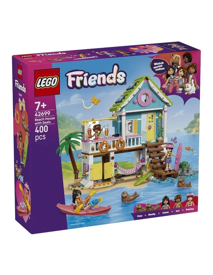 Lego Friends 42699 Beach House With Seals