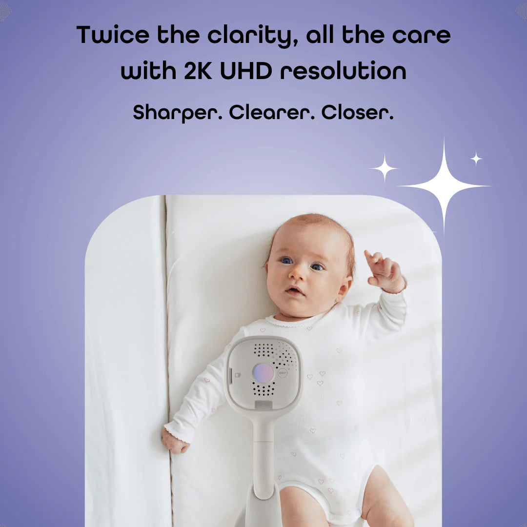 Hubble Go Baby Camera 2K QHD 5-In-1 Baby Monitor