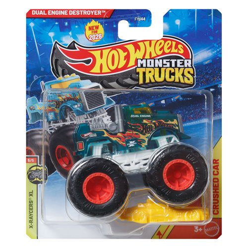 Hot Wheels Monster Trucks 1:64 Dual Engine Destroyer