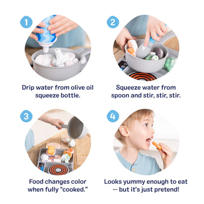 Melissa & Doug Simmer And Stir Stove Top Playset