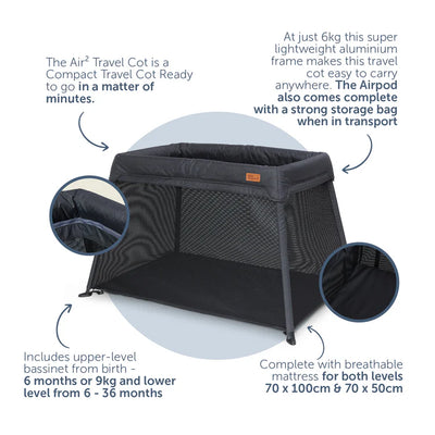 Baby Elegance Air2 Travel Cot