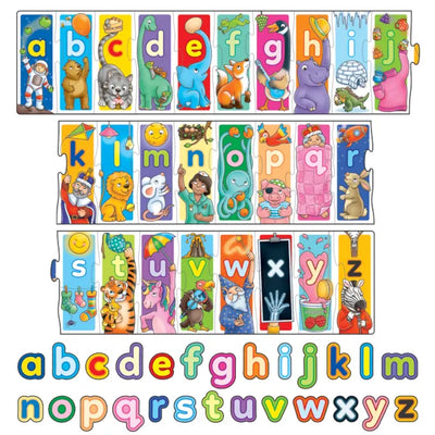 Orchard Toys 26pc Giant Alphabet Extra Long Jigsaw Puzzle