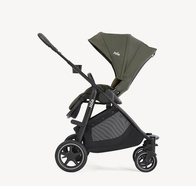 Joie Versatrax Travel System With Joie 360 Rotation Car Seat And Isofix Car Seat Base Fern