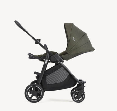 Joie Versatrax Travel System With Joie 360 Rotation Car Seat And Isofix Car Seat Base Fern