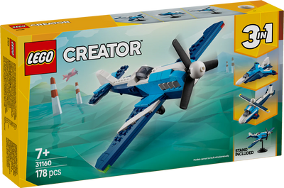 Lego Creator 31160 Aircraft Race Plane 3 In 1 Set