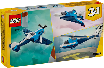 Lego Creator 31160 Aircraft Race Plane 3 In 1 Set