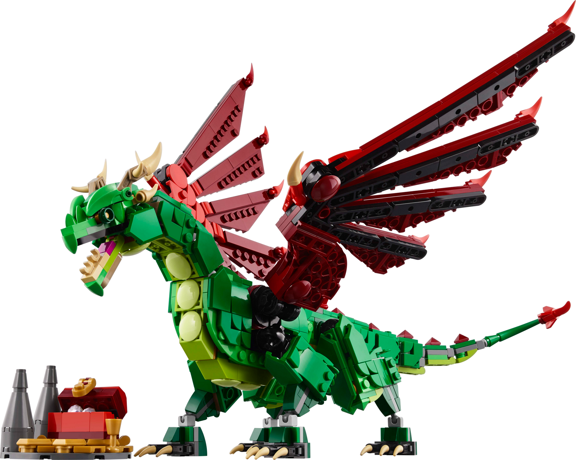 Lego Creator 31161 Medieval Dragon 3 In 1 Set