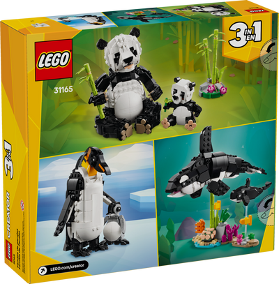 Lego Creator 31165 Panda Family 3 In 1 Set