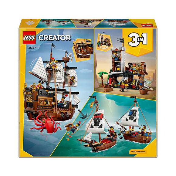 Lego Creator 31387 iconic Pirate Ship