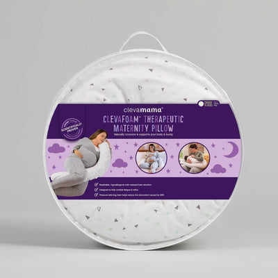 Clevamama ClevaFoam Therapeutic Maternity Pillow
