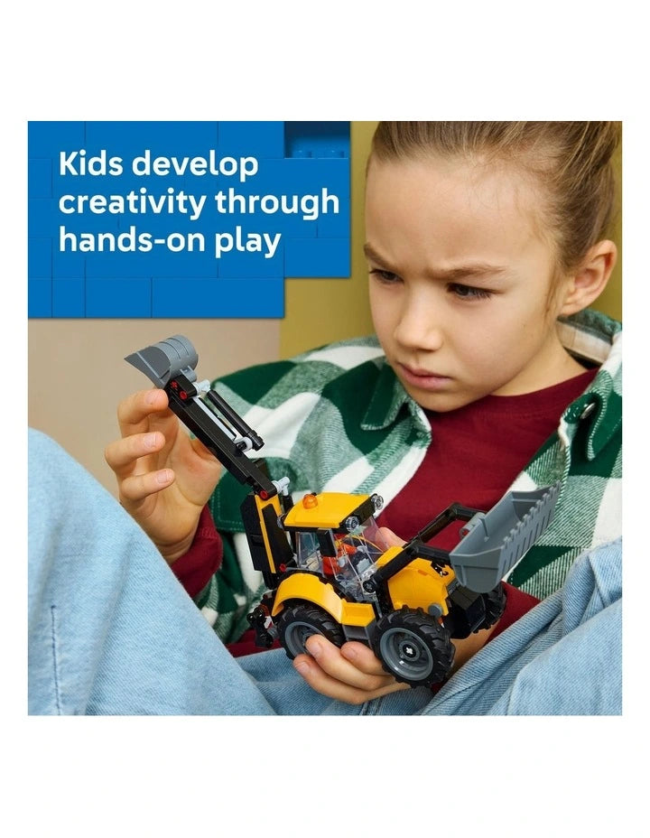 Lego City 60480 Backhoe Loader