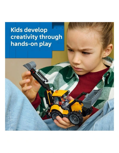 Lego City 60480 Backhoe Loader
