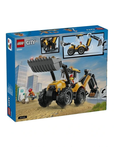 Lego City 60480 Backhoe Loader