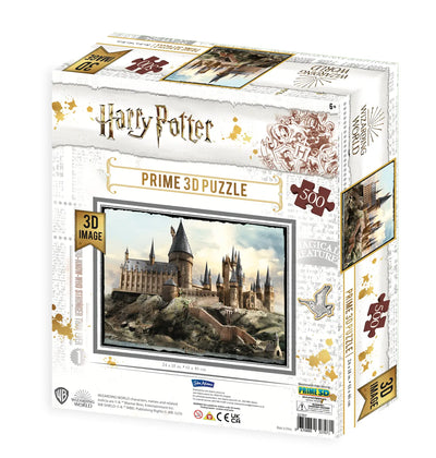 Harry Potter Prime 3D Jigsaw Puzzle 500pc Hogwarts Castle