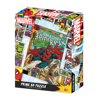 Marvel Comics Spiderman Prime 3D Jigsaw Puzzle 300pc